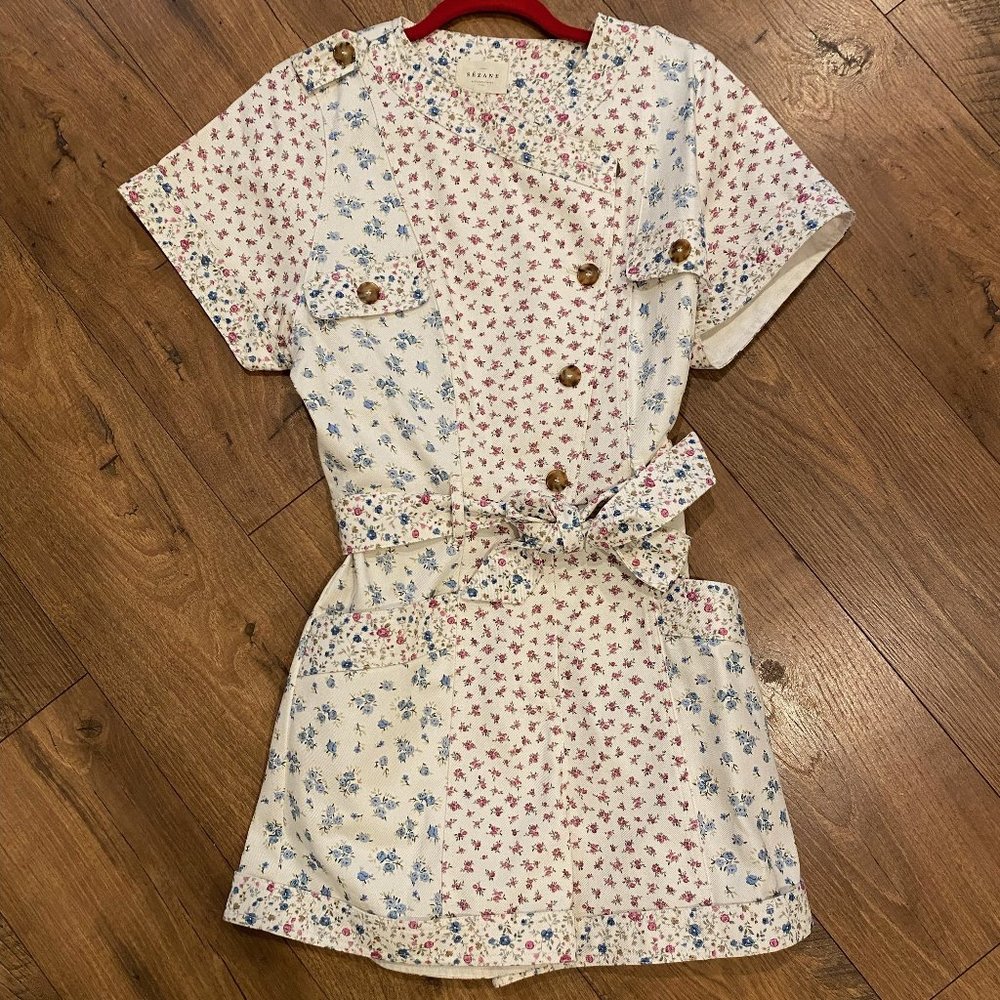 Sezane Gallipoli Jumpsuit Romper